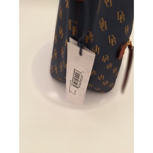 Dooney‎ Bourke Gretta SMALL Drawstring Logo Bucket  NAVY NWT - Picture 12 of 16